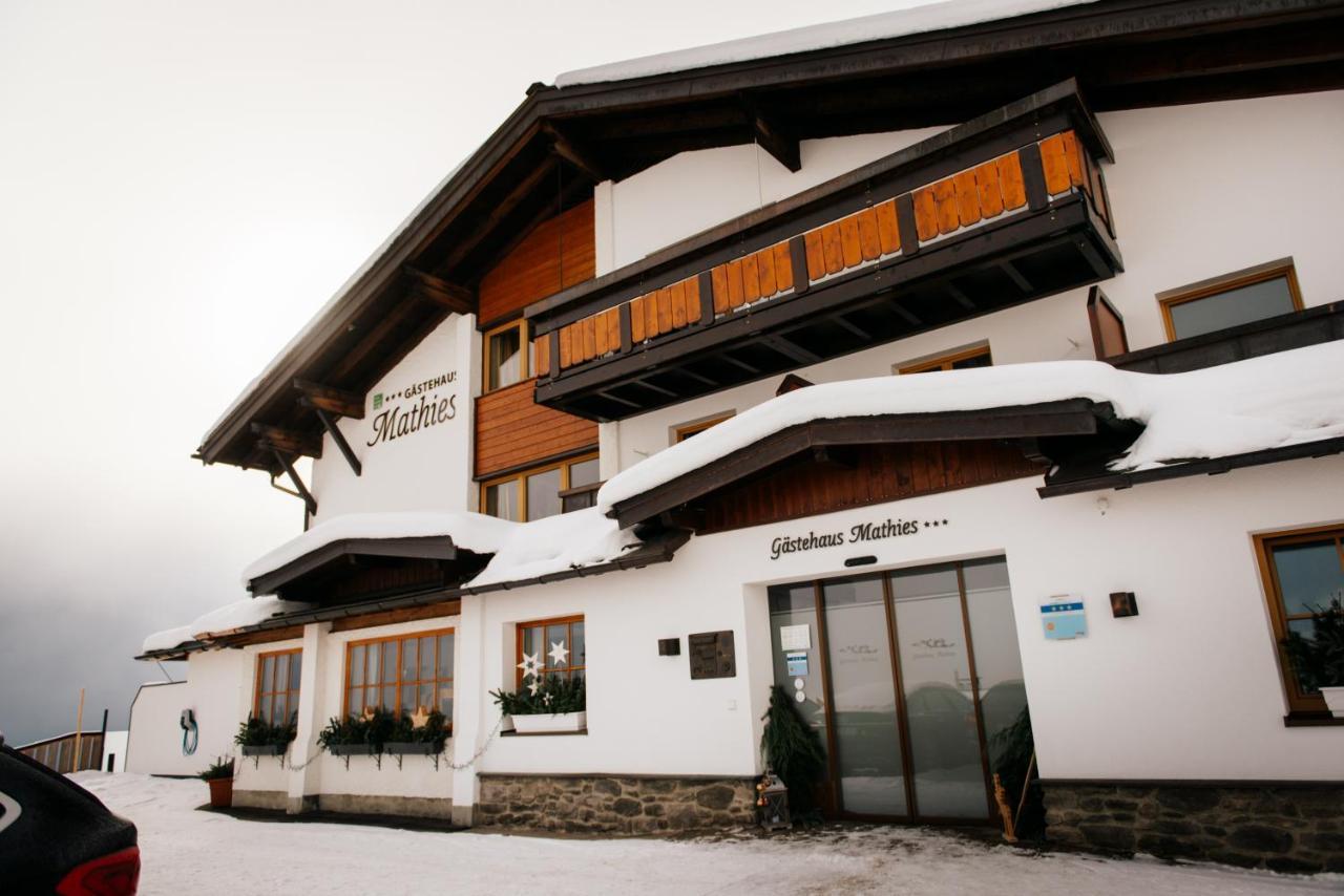 Gaestehaus Mathies Hotell Mittelberg Exteriör bild